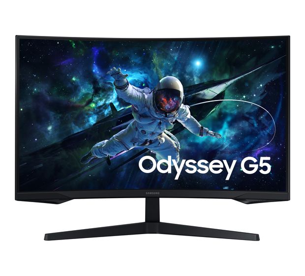 Samsung Odyssey LS32CG554EUXEN Quad HD Monitor 81,3 cm (32 Zoll) 16:9 1 ms 300 cd/m²  (Schwarz) f&uuml;r 199,99 Euro