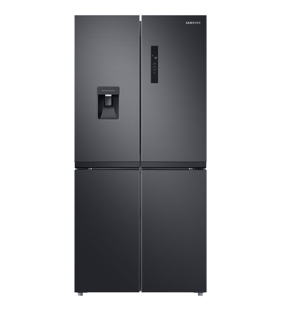 Samsung RF48A401EB4EF Side-by-Side Kühl-/ Gefrierkombination French Door 298 kWh NoFrost 1793 mm x 833 mm  (Anthrazit) f&uuml;r 968,00 Euro