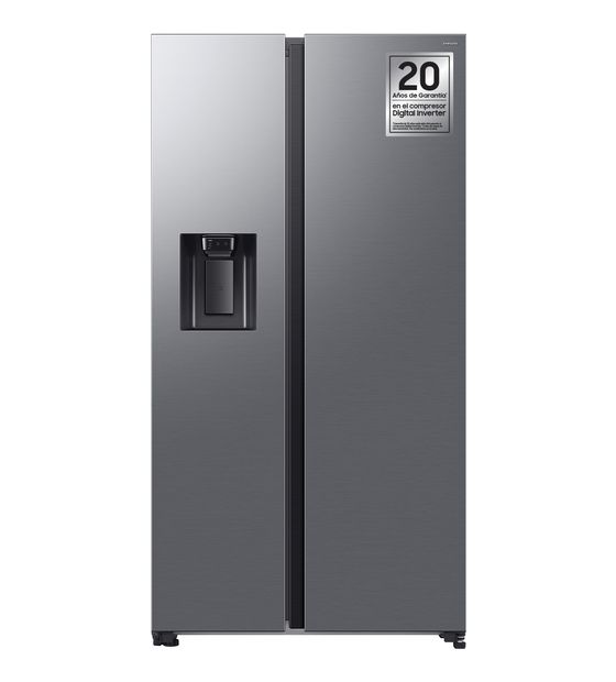 Samsung RS70F65KDT Side-by-Side Kühl-/ Gefrierkombination 420 l / 220 l 279 kWh 1780 mm x 912 mm  (Edelstahl) f&uuml;r 1.518,00 Euro