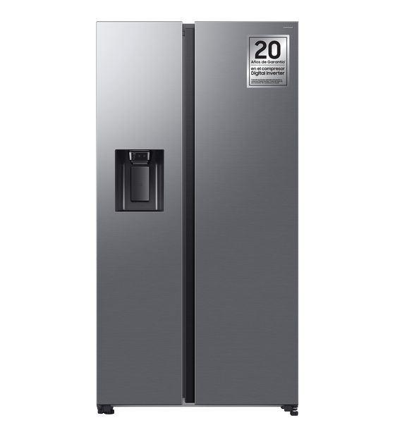 Samsung RS70F67KCT Side-by-Side Kühl-/ Gefrierkombination 409 l / 225 l 226 kWh NoFrost 1780 mm x 912 mm  (Edelstahl) f&uuml;r 1.399,00 Euro