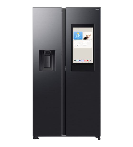 Samsung RS90F67BEF Side-by-Side Kühl-/ Gefrierkombination 389 l / 225 l 352 kWh NoFrost 1780 mm x 912 mm  (Schwarz) f&uuml;r 2.109,00 Euro