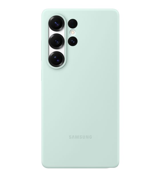 Samsung Silicone Case Cover für Samsung Galaxy S25 Ultra  (Mintfarbe) f&uuml;r 26,49 Euro