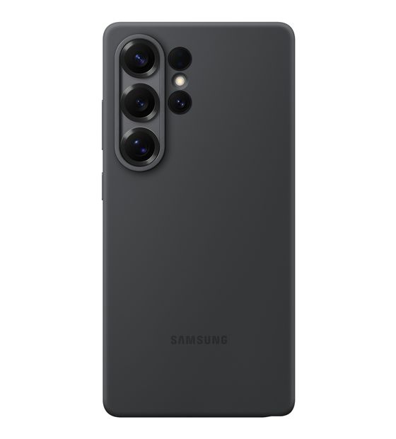 Samsung Silicone Case Cover für Samsung Galaxy S25 Ultra  (Schwarz) f&uuml;r 26,49 Euro