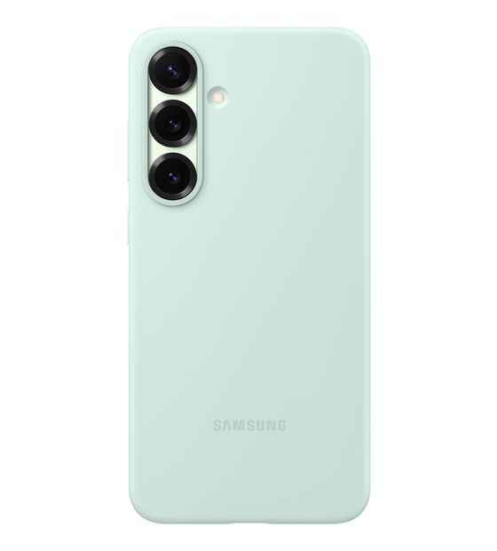 Samsung Silicone Case Cover für Samsung Galaxy S25+  (Mintfarbe) f&uuml;r 26,49 Euro