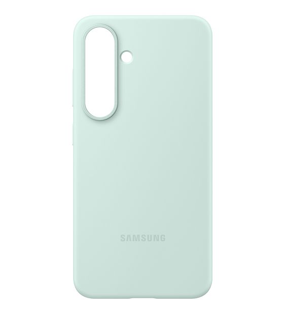 Samsung Silicone Case Cover für Samsung Galaxy S25  (Mintfarbe) f&uuml;r 26,49 Euro