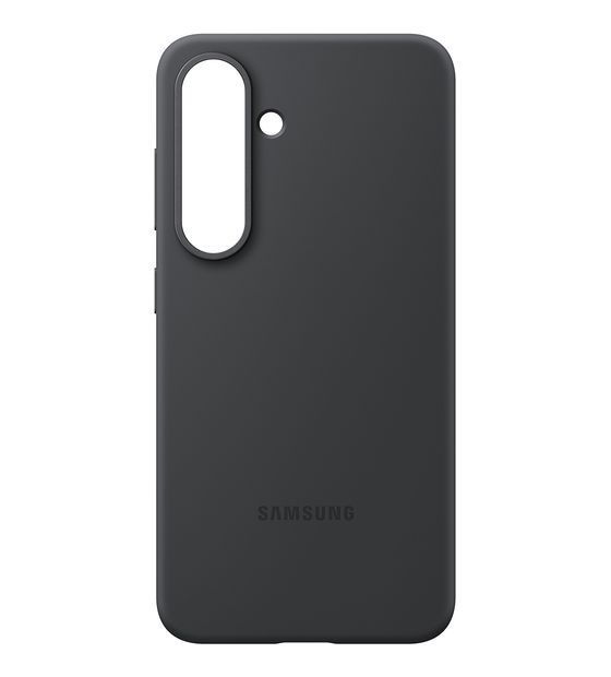 Samsung Silicone Case Cover für Samsung Galaxy S25  (Schwarz) f&uuml;r 26,49 Euro
