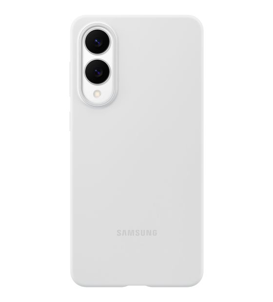 Samsung Silicone Case Cover für Samsung S25 Edge  (Hellgrau) f&uuml;r 26,49 Euro