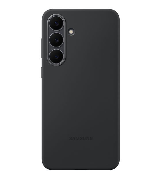 Samsung Silicone Case Cover für Samsung Galaxy S25 FE  (Schwarz) f&uuml;r 26,49 Euro