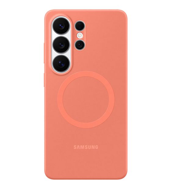 Samsung Silicone Magnet Case Cover für Samsung Samsung S26 Ultra  (Koralle) f&uuml;r 40,99 Euro