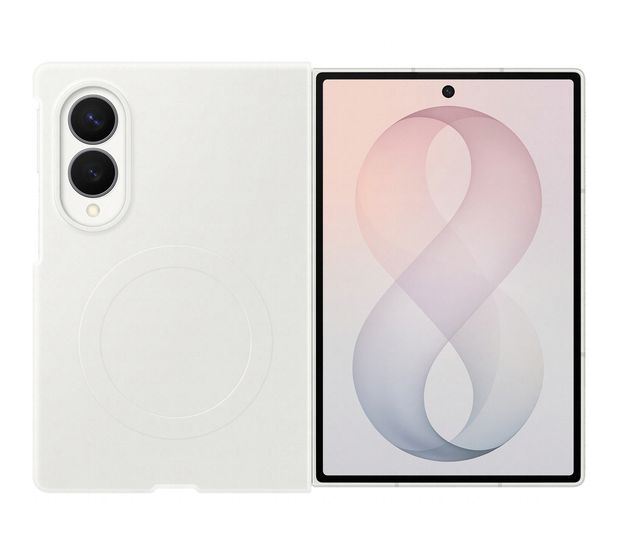 Samsung Silicone Magnet Case Cover für Samsung Z Fold8  (Weiß) f&uuml;r 51,99 Euro