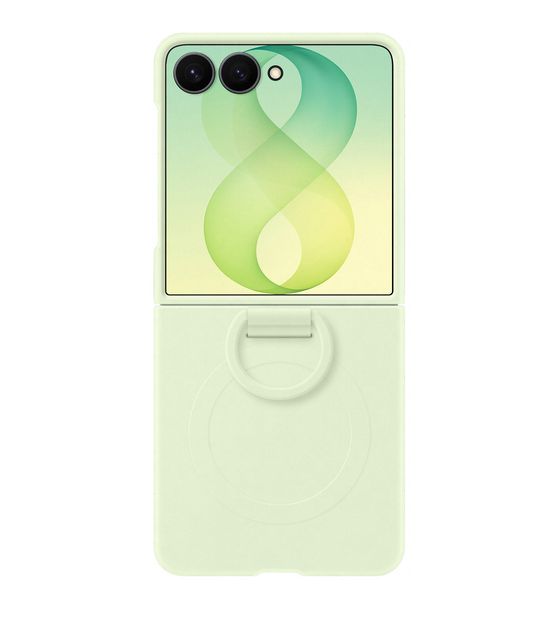 Samsung Silicone Magnet Case Cover für Samsung Z Flip8  (Grün) f&uuml;r 38,99 Euro