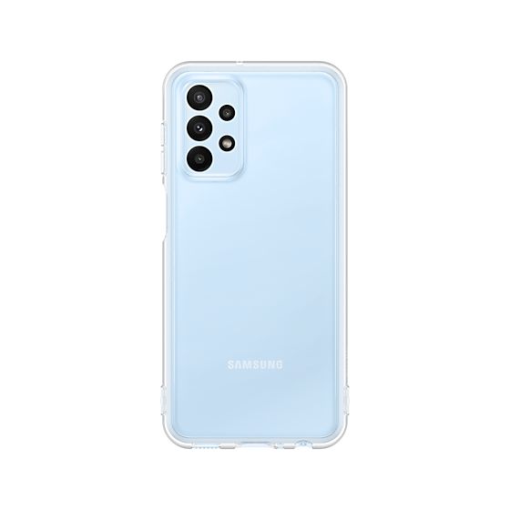 Samsung Soft Clear Cover für Samsung Galaxy A23  (Transparent) f&uuml;r 1,00 Euro
