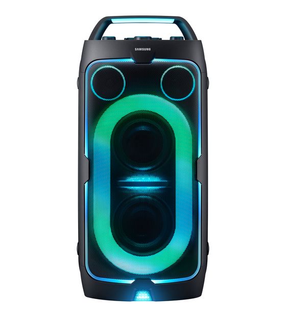 Samsung Sound Tower MX-ST50F (2025) 240 W Bluetooth Lautsprecher IPX4 Laufzeit bis 18 h  (Schwarz) f&uuml;r 373,00 Euro
