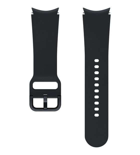 Samsung Sport Band Armband 24,4 mm Samsung Galaxy Watch4, Galaxy Watch4 Classic  (Schwarz) f&uuml;r 6,99 Euro
