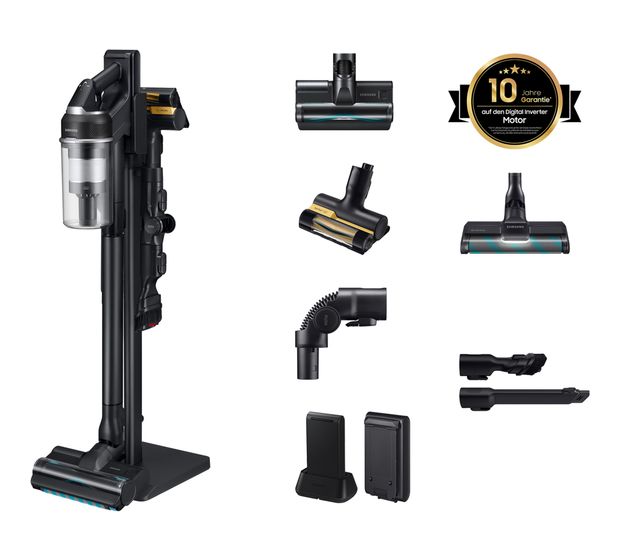 Samsung VS70H28HEK Jet 95S Akku+ CompleteClean mit Standing Station Handstaubsauger f&uuml;r 999,00 Euro