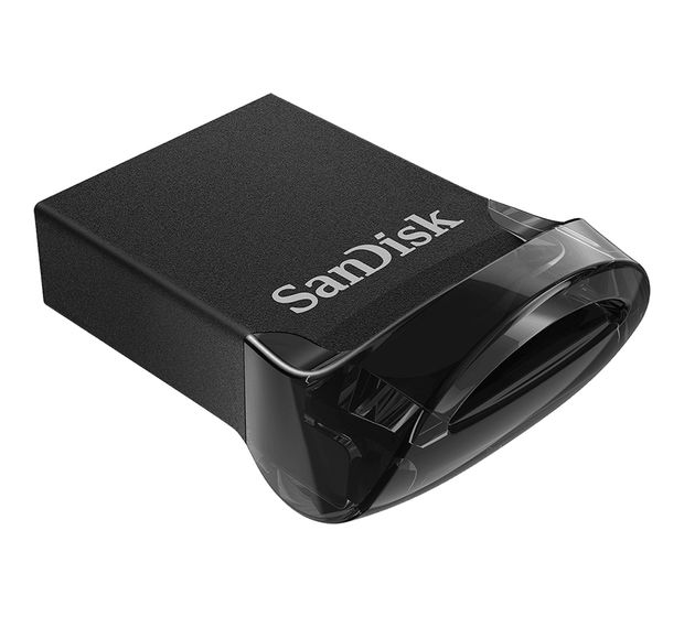Sandisk Cruzer Ultra Fit USB Typ-A Stick 16 GB  (Schwarz) f&uuml;r 11,99 Euro