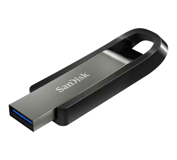 Sandisk Extreme Go USB Typ-A Stick 64 GB  (Edelstahl) f&uuml;r 20,99 Euro