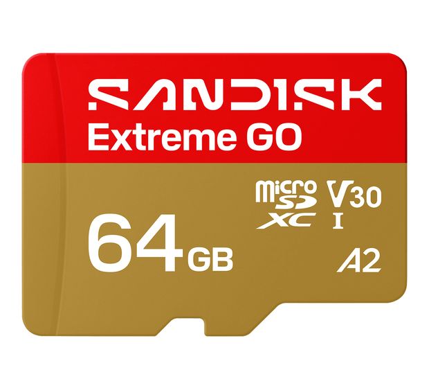 Sandisk Extreme Go MicroSDXC Speicherkarte 64 GB Class 3 (U3) f&uuml;r 31,49 Euro