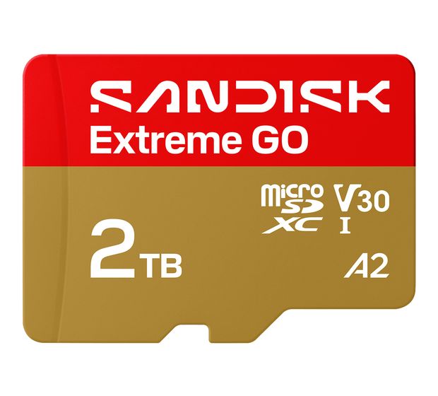 Sandisk Extreme Go MicroSDXC Speicherkarte 2 TB Class 3 (U3) f&uuml;r 675,00 Euro