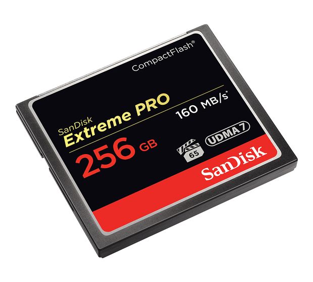 Sandisk Extreme Pro Kompaktflash Speicherkarte 256 GB f&uuml;r 294,99 Euro