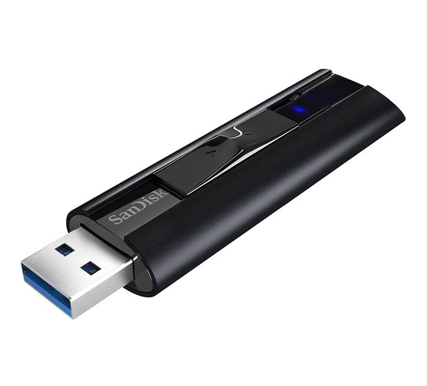 Sandisk Extreme Pro USB Typ-A Stick 512 GB  (Schwarz) f&uuml;r 116,99 Euro