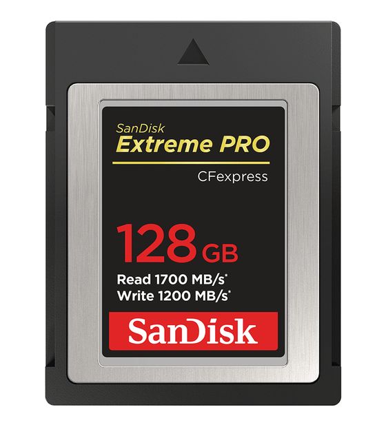 Sandisk Extreme Pro CFexpress Speicherkarte 128 GB f&uuml;r 169,99 Euro
