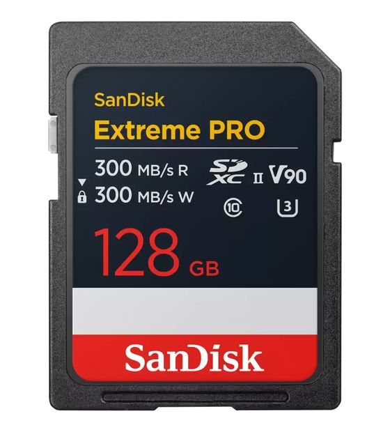 Sandisk Extreme Pro SDXC Speicherkarte 128 GB Class 3 (U3) Klasse 10 f&uuml;r 239,99 Euro