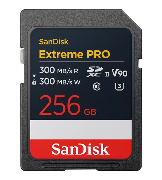 Sandisk Extreme Pro SDXC Speicherkarte 256 GB Class 3 (U3) Klasse 10 f&uuml;r 329,99 Euro