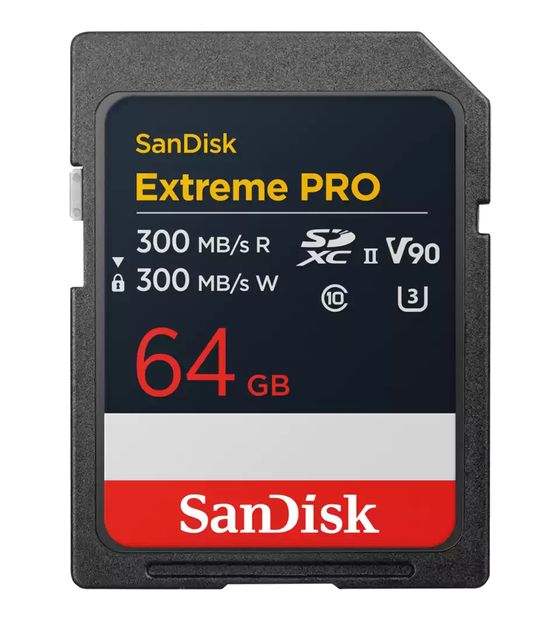 Sandisk Extreme Pro SDXC Speicherkarte 64 GB Class 3 (U3) Klasse 10 f&uuml;r 149,99 Euro
