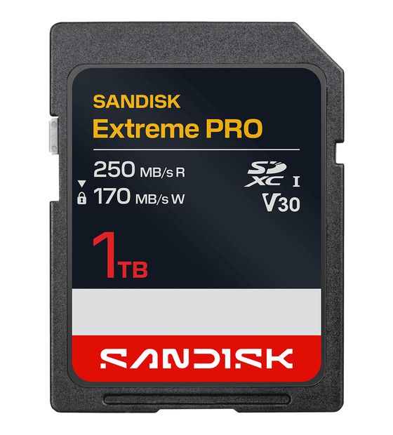 Sandisk Extreme Pro SDXC Speicherkarte 1 TB Class 3 (U3) f&uuml;r 410,00 Euro