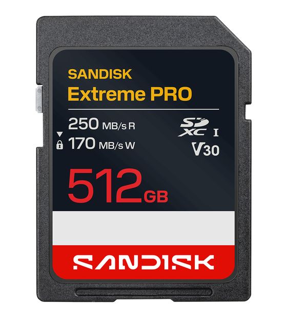 Sandisk Extreme Pro SDXC Speicherkarte 512 GB f&uuml;r 211,99 Euro