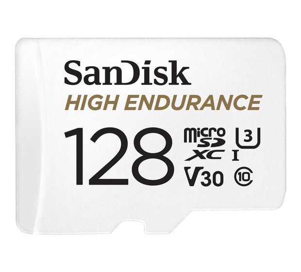 Sandisk High Endurance MicroSDXC Speicherkarte 128 GB Class 3 (U3) Klasse 10 f&uuml;r 41,49 Euro