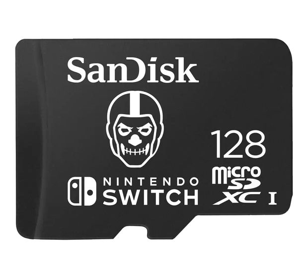 Sandisk Nintendo Switch Fortnite Edition MicroSDXC Speicherkarte 128 GB f&uuml;r 37,99 Euro