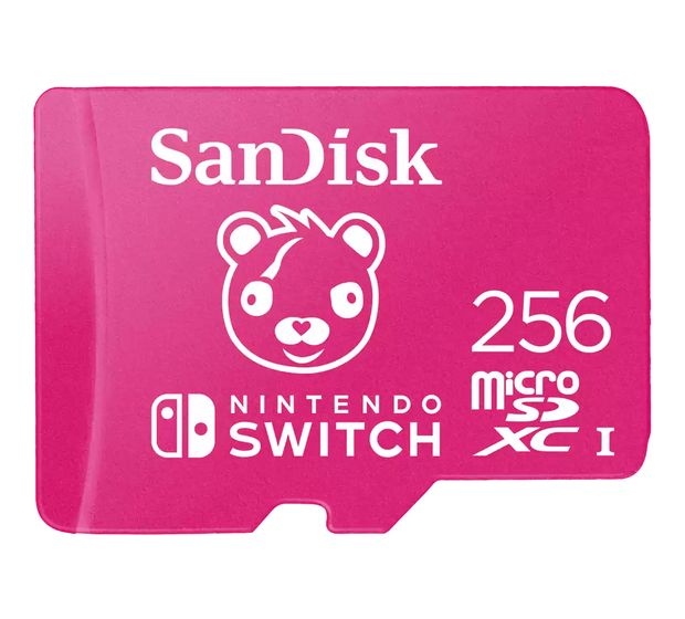 Sandisk Nintendo Switch Fortnite Edition MicroSDXC Speicherkarte 256 GB f&uuml;r 69,99 Euro