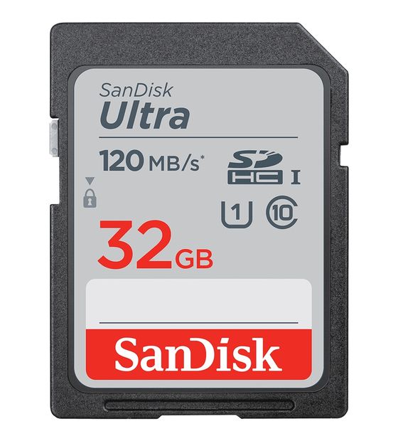 Sandisk Ultra SDHC Speicherkarte 32 GB Class 1 (U1) Klasse 10 f&uuml;r 17,99 Euro