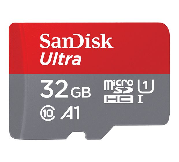 Sandisk Ultra A1 MiniSDHC Speicherkarte 32 GB Klasse 10 f&uuml;r 16,99 Euro