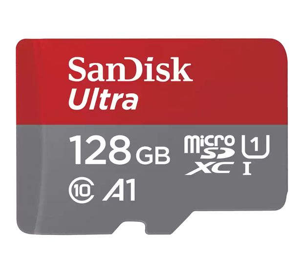 Sandisk Ultra A1 MicroSDXC Speicherkarte 128 GB Class 1 (U1) Klasse 10 f&uuml;r 26,99 Euro
