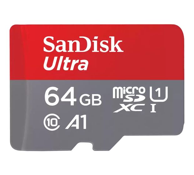 Sandisk Ultra A1 MicroSDXC Speicherkarte 64 GB Class 1 (U1) Klasse 10 f&uuml;r 20,99 Euro