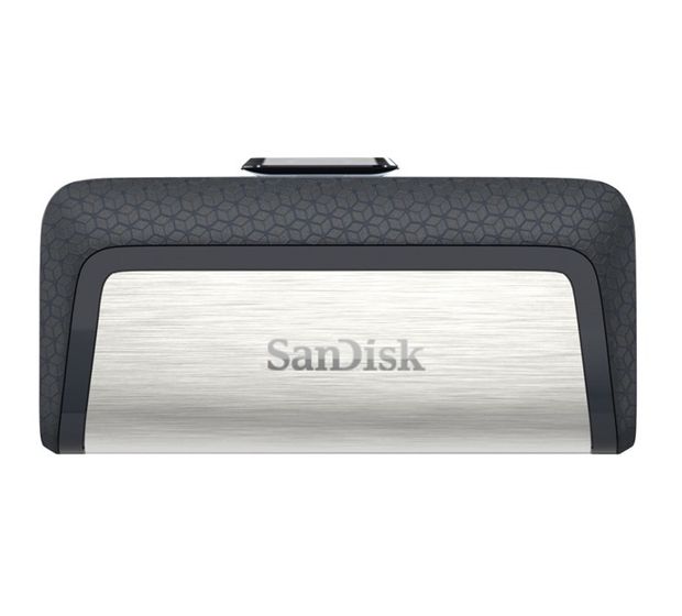 Sandisk Ultra Dual Drive USB Type-A / USB Type-C Stick 64 GB  (Schwarz, Silber) f&uuml;r 19,99 Euro