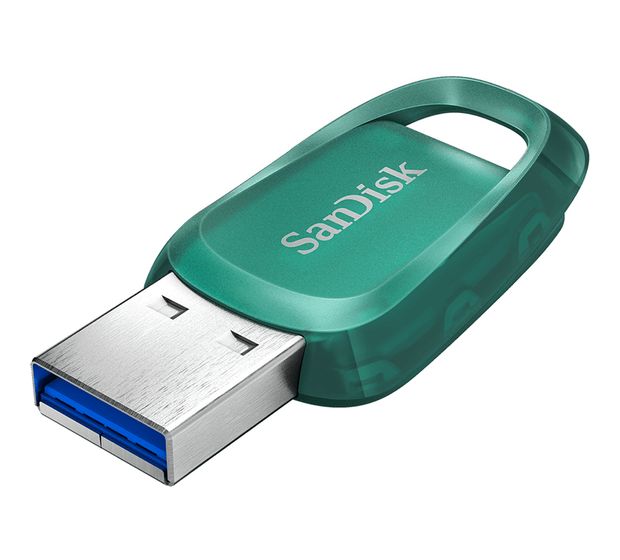 Sandisk Ultra Eco USB Typ-A Stick 256 GB  (Grün) f&uuml;r 48,49 Euro