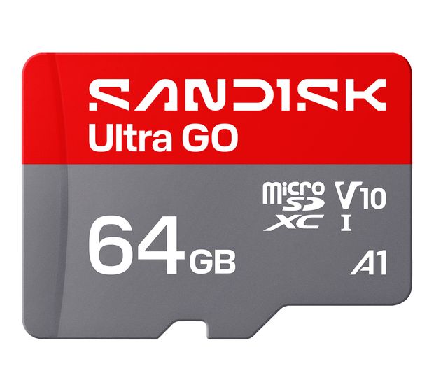 Sandisk Ultra Go MicroSDXC Speicherkarte 64 GB f&uuml;r 24,99 Euro