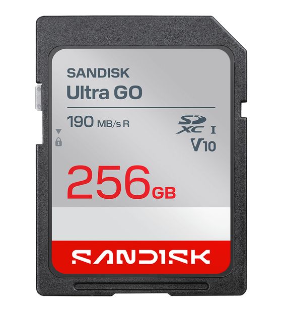 Sandisk Ultra Go SDXC Speicherkarte 256 GB Class 3 (U3) f&uuml;r 104,99 Euro