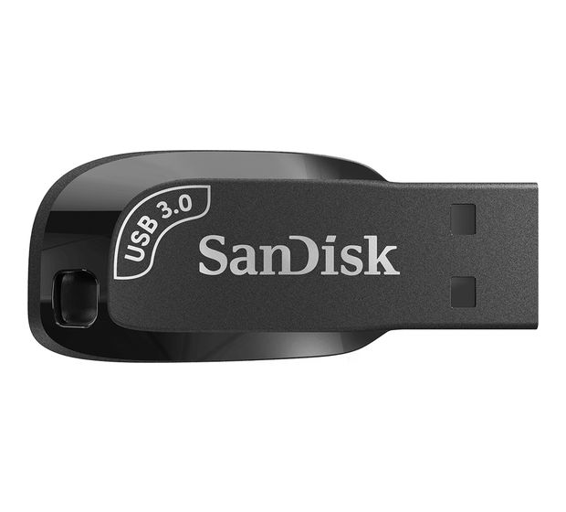 Sandisk Ultra Shift USB 3.0 USB Typ-A Stick 32 GB  (Schwarz) f&uuml;r 15,99 Euro