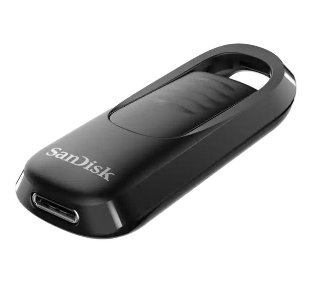 Sandisk Ultra Slider USB Typ-C Stick 128 GB  (Schwarz) f&uuml;r 26,99 Euro