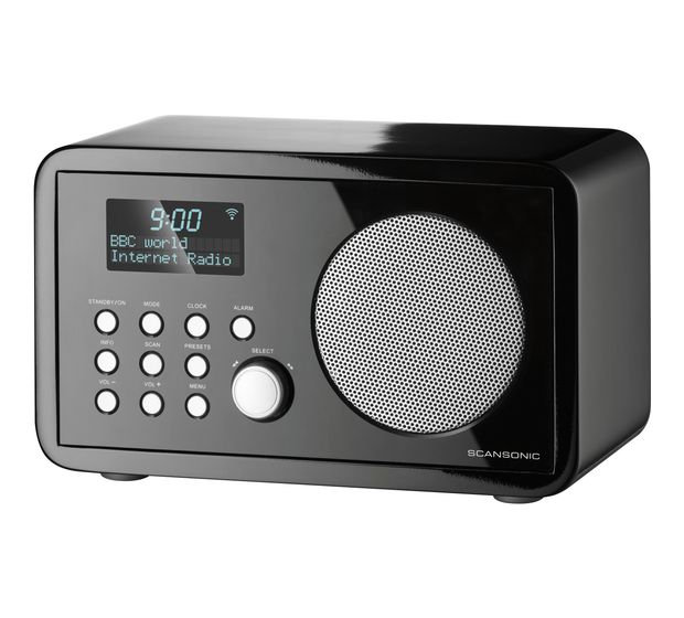 Scansonic IN210 FM, PLL Radio Internet  (Schwarz) f&uuml;r 199,00 Euro