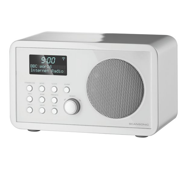 Scansonic IN210 FM, PLL Radio Internet  (Weiß) f&uuml;r 199,00 Euro