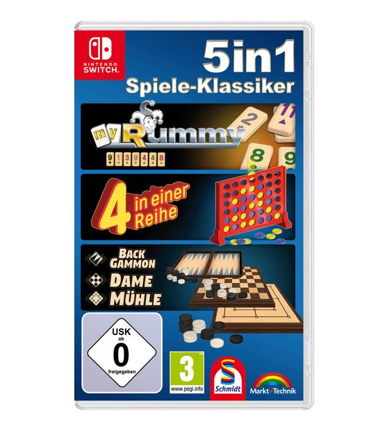 Schmidt Spiele Kollektion Vol. 2 (Nintendo Switch) f&uuml;r 21,99 Euro