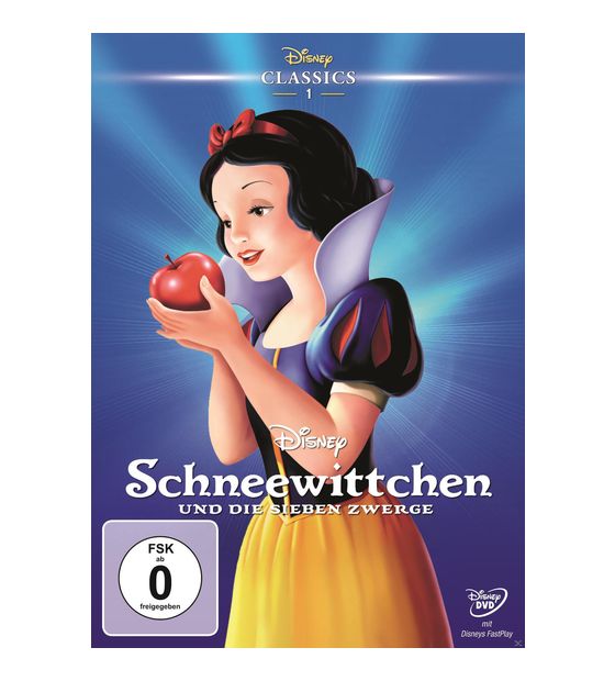 Schneewittchen und die sieben Zwerge (DVD) f&uuml;r 7,99 Euro