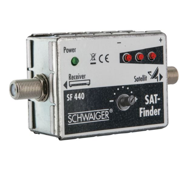 SCHWAIGER SF440 531 SAT Finder (3+1 LED) f&uuml;r 19,99 Euro