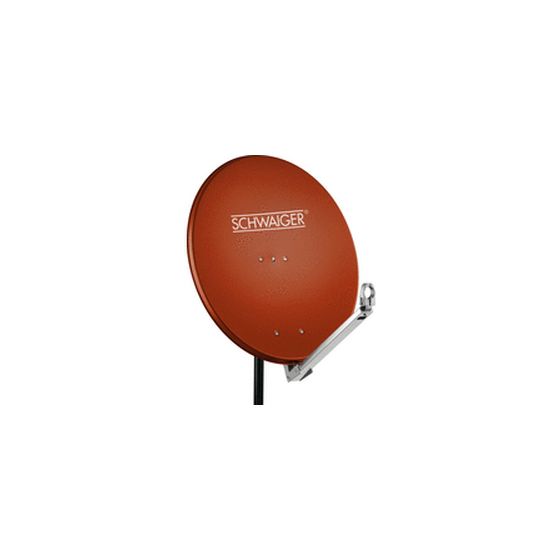 SCHWAIGER SPI710.2 75 cm Sat-Spiegel  (Rot) f&uuml;r 148,99 Euro
